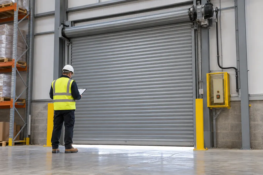 Industrial Door Maintenance at a commercial or industrial opening